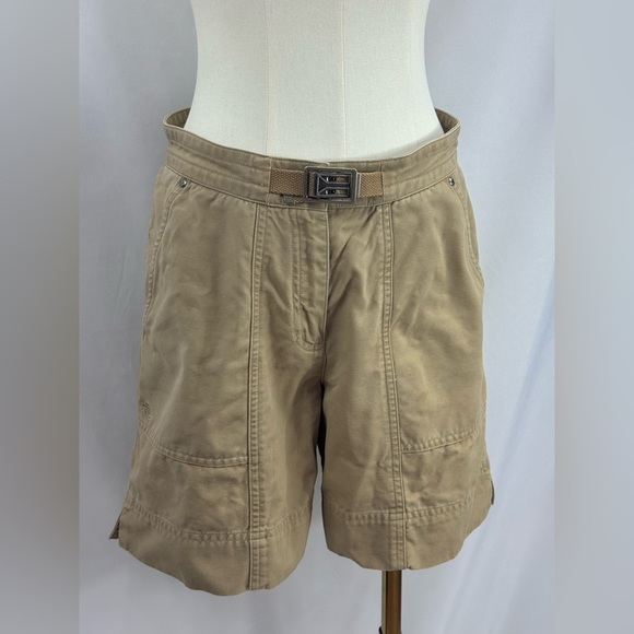 Lauren Ralph Lauren Woman’s Tan Cargo Shorts Size 6P - Picture 12 of 12
